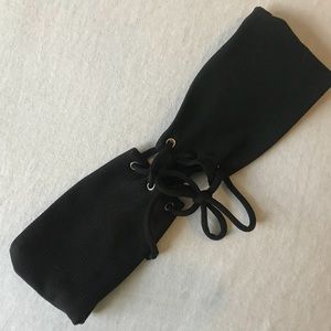 Black bikini top size S